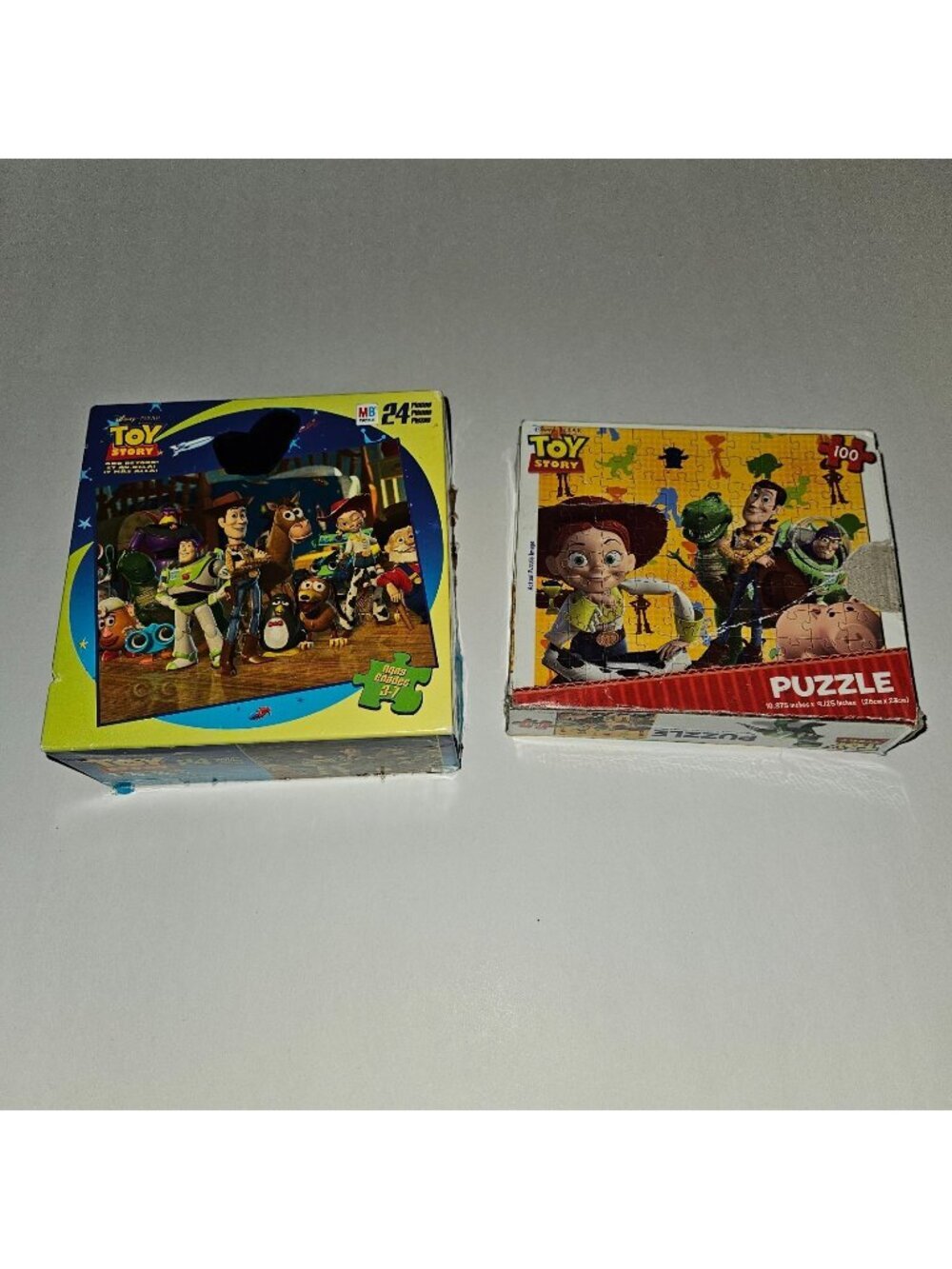 VTG Disney Toy Story 2 Jigsaw Puzzle Lot 24 100 Pieces Jessie Prospector Wheezy
